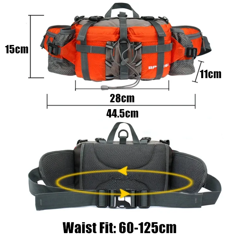 Outdoor Hiking Waist Bag Water Cycl Backpack Sports Mountain Bottle Waterproof Nylon Camping Mochila Hiking Accessories Hunting