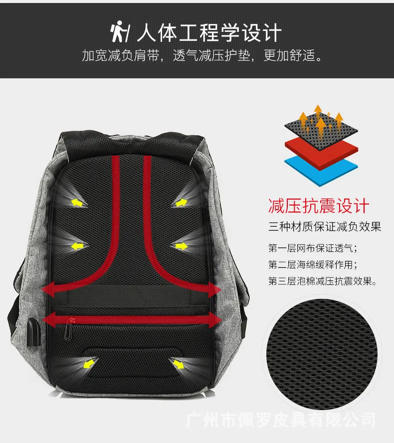 Outdoor three-dimensional computer backpack