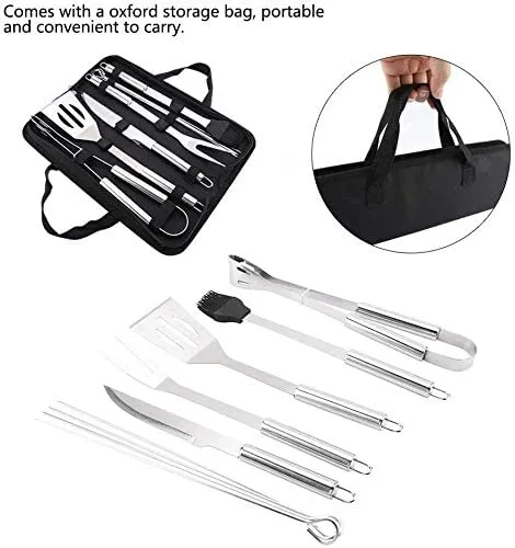 Perkin BBQ Utensil Set with Case