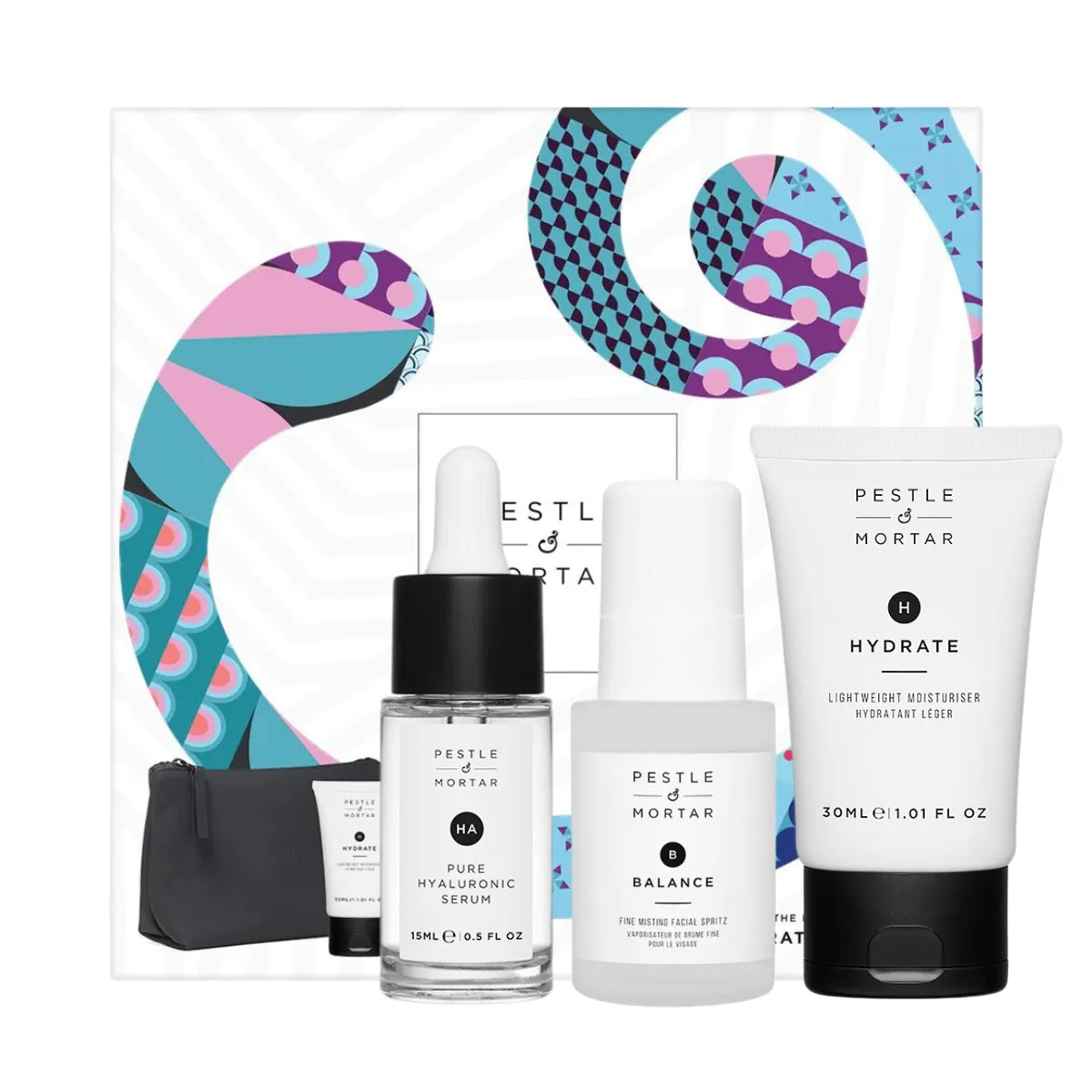 Pestle & Mortar The Heritage Collection - 3 Step Hydration Routine