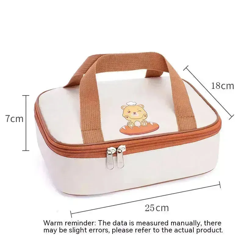 Portable Children's Thermal Insulated Lunch Box Bag for Kids