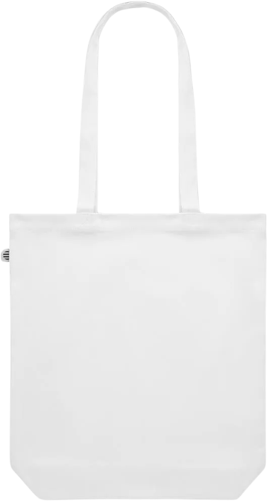 Premium colored organic canvas shopping bag