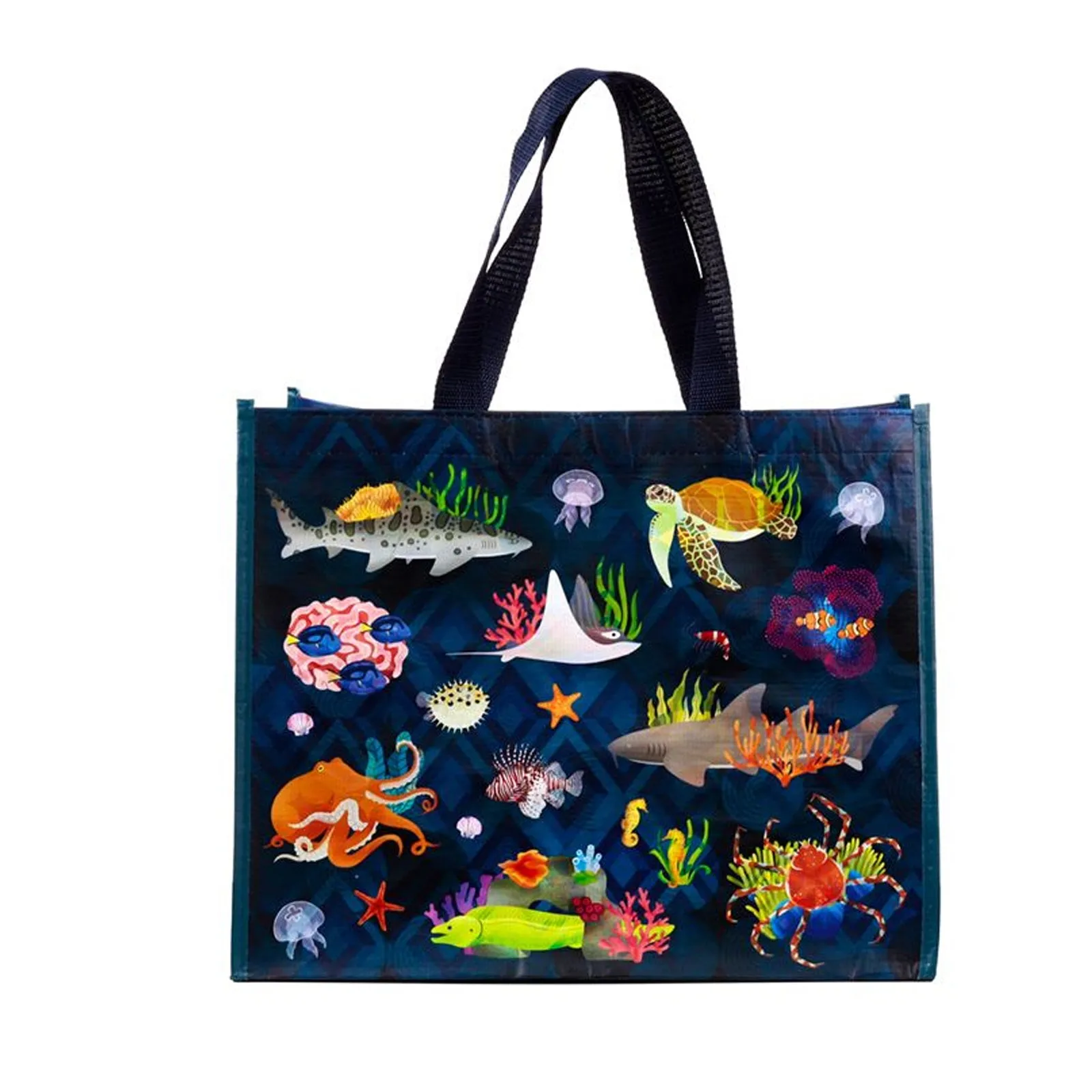 Puckator Marine Recycled Kingdom Shopping Bag