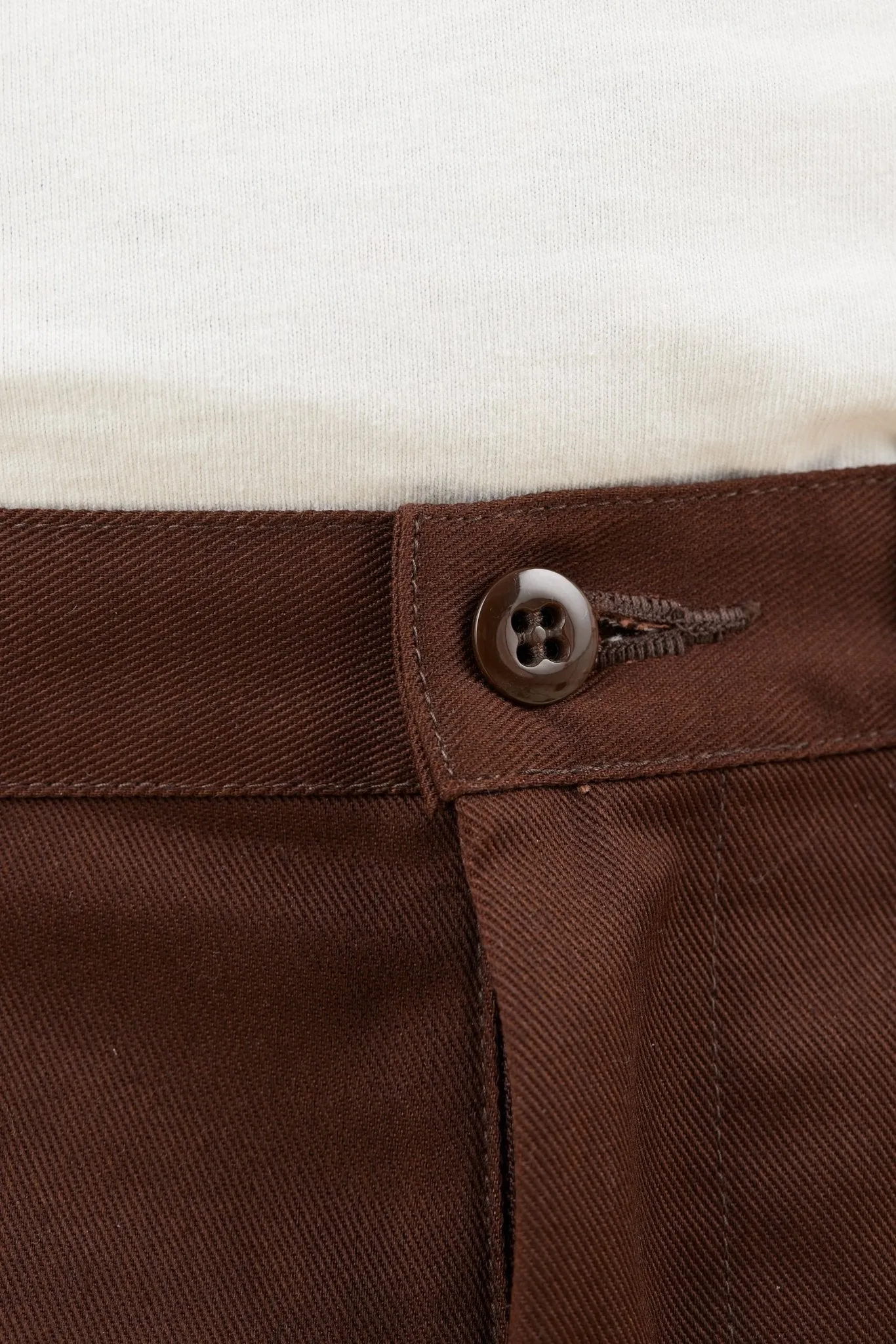 Radiall Frisco Straight Tapered Fit Pants - Brown