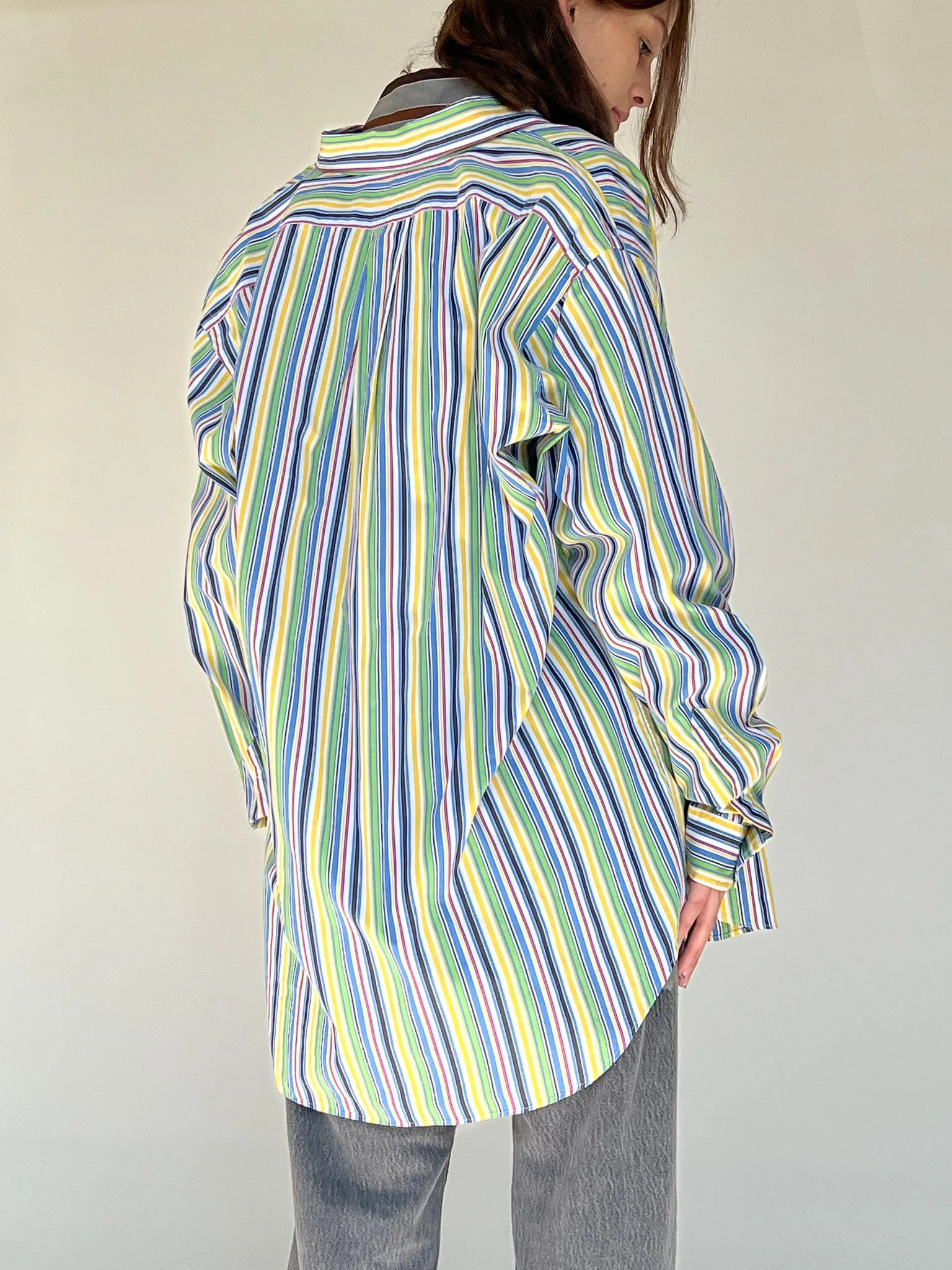 Ralph Lauren Color Stripe Shirt (L)