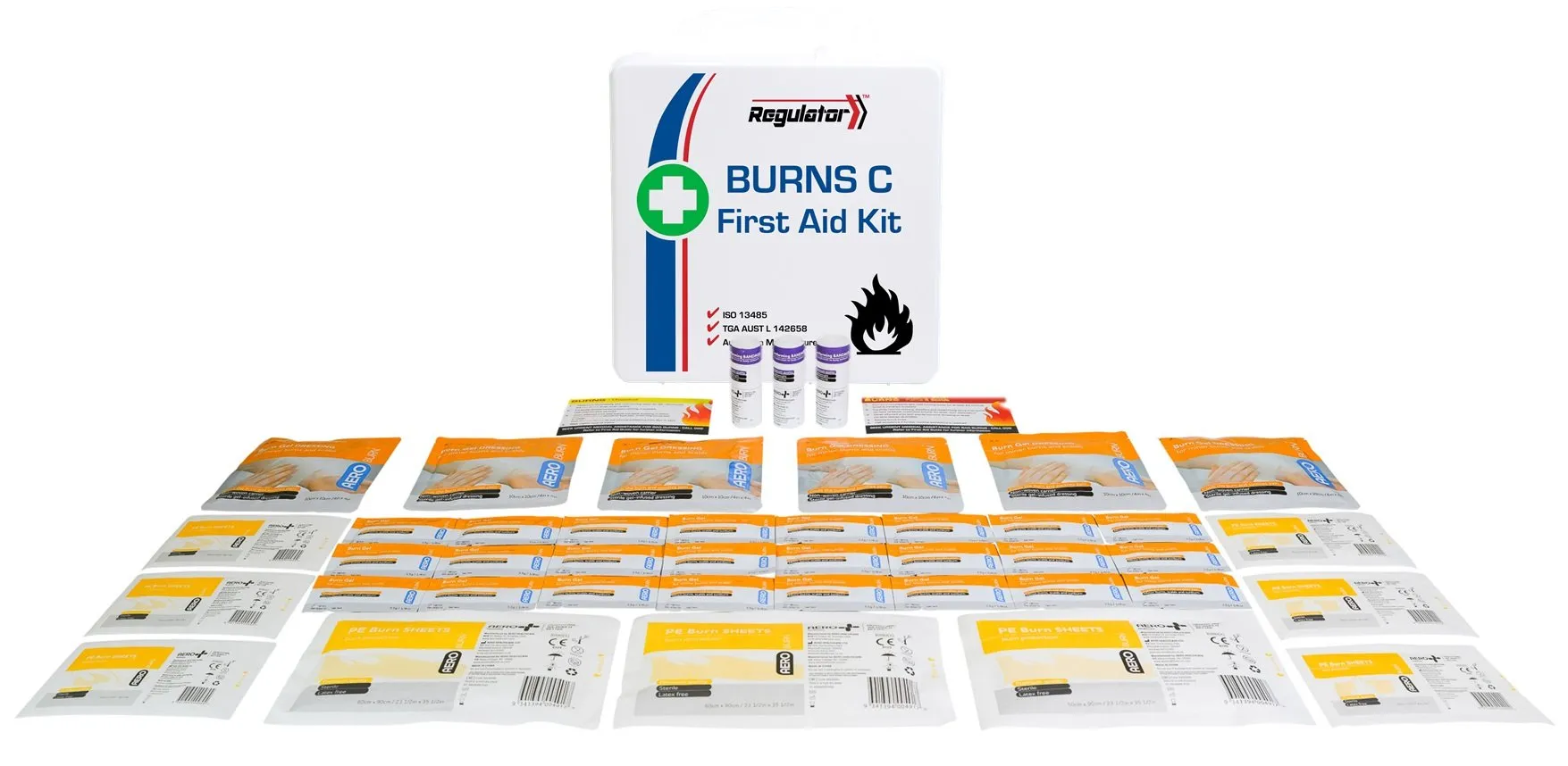 REGULATOR BURNS FIRST AID KIT