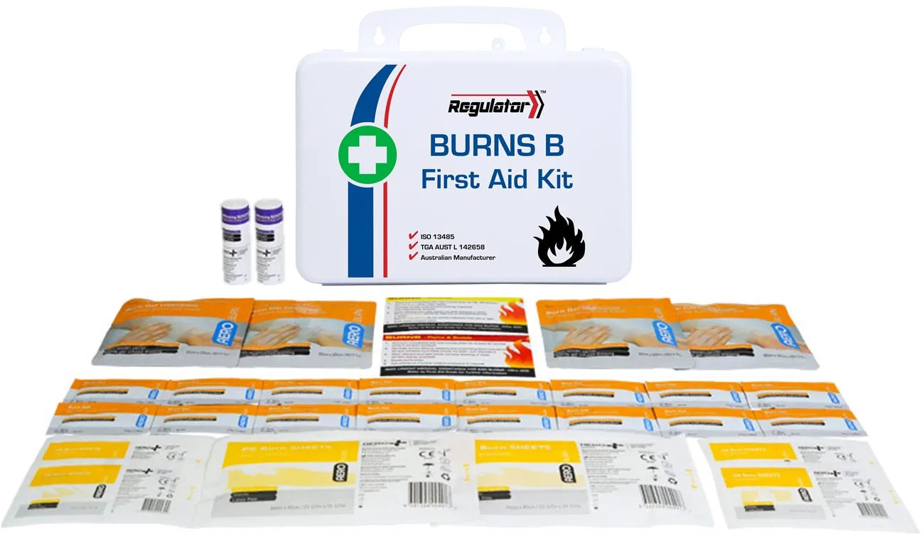 REGULATOR BURNS FIRST AID KIT