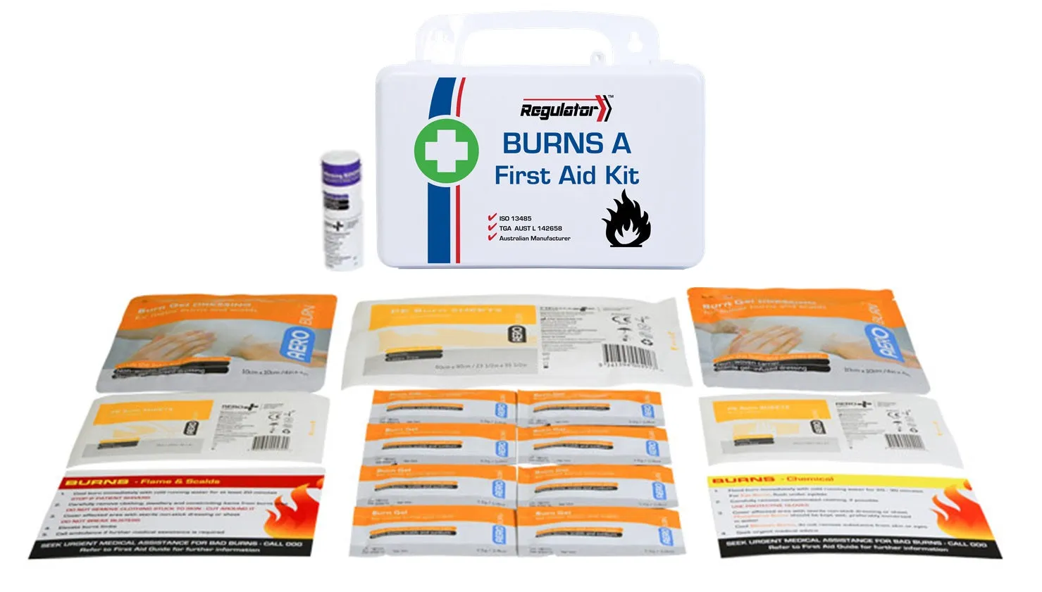 REGULATOR BURNS FIRST AID KIT