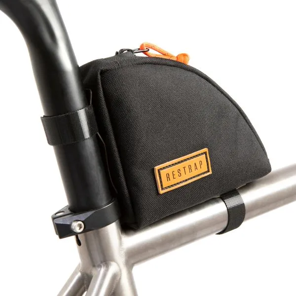 Restrap Rear Top Tube Bag 0.8L - Black