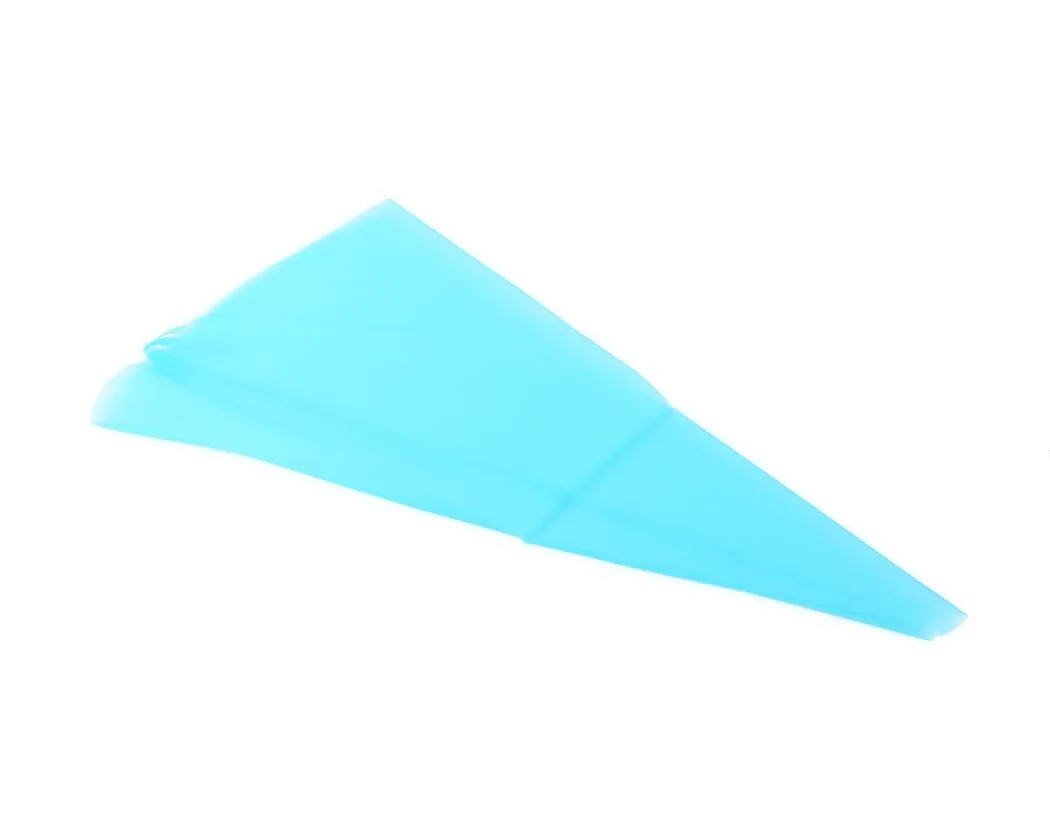 Reusable Silicone Piping Bag for Cake Decoration - Blue