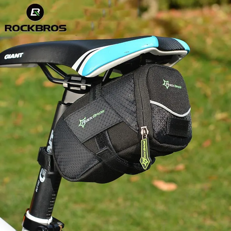 ROCKBROS Bicycle Bike Rear Top Tube Bag Waterproof MTB Saddle Bag