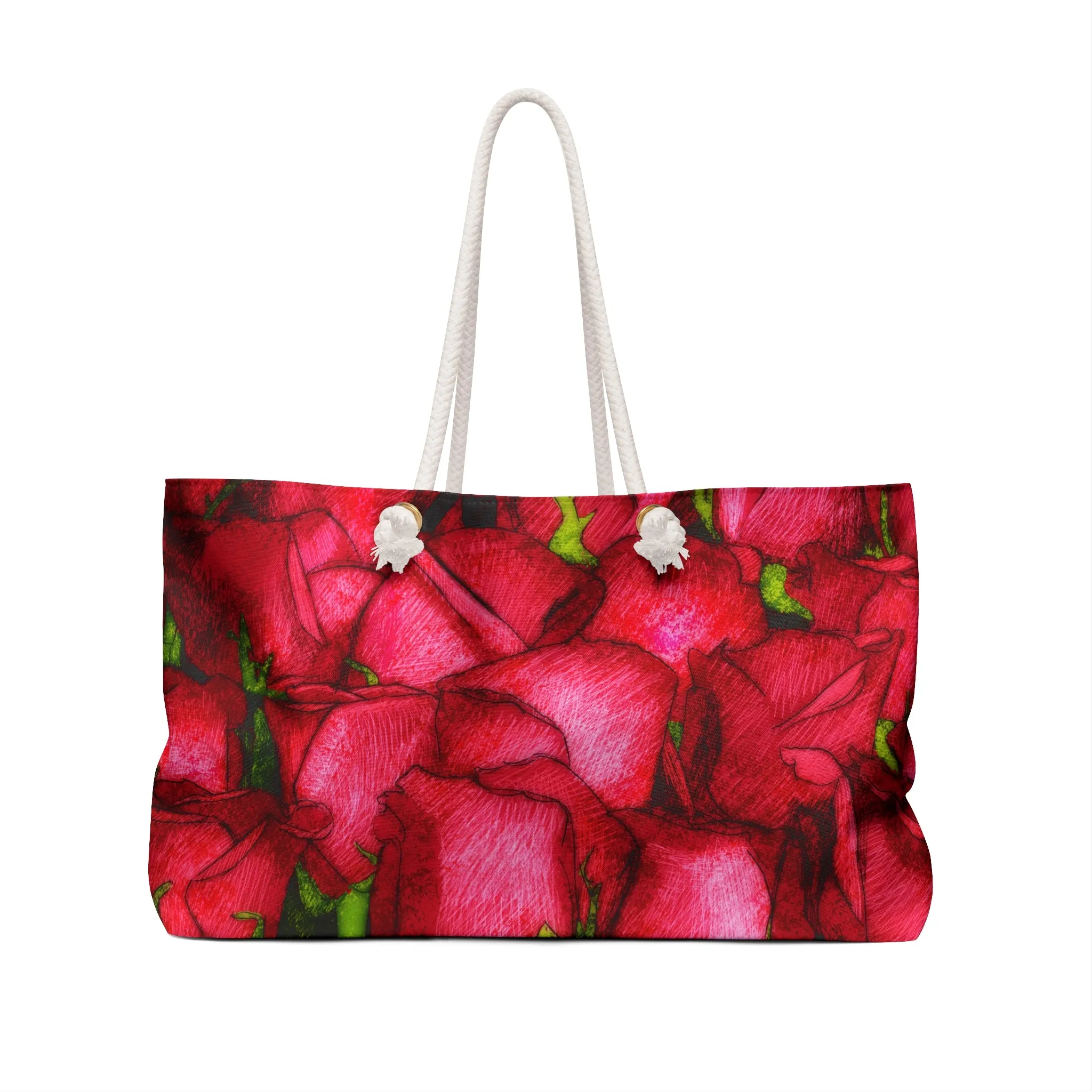 Rose Side Weekender Bag