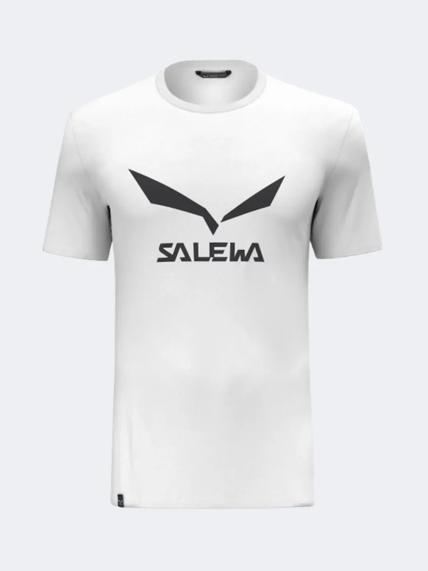 Salewa Solidlogo Dri-Release Men Hiking T-Shirt White