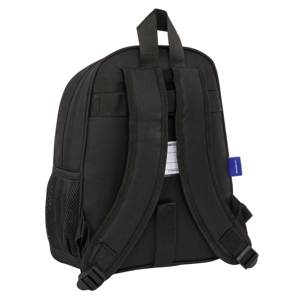 School Bag F.C. Barcelona Black 27 x 33 x 10 cm