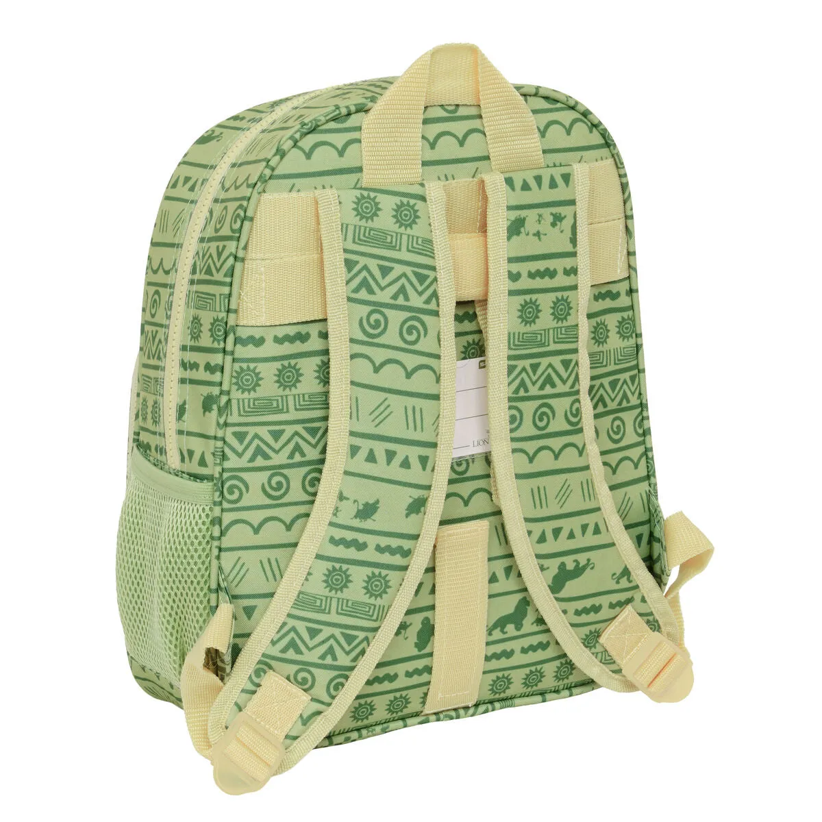 School Bag Mufasa Green Beige 27 x 33 x 10 cm