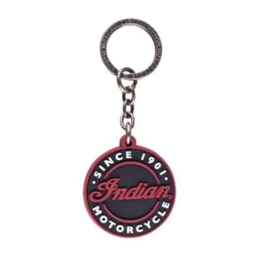 Script Logo Rubber Key Ring