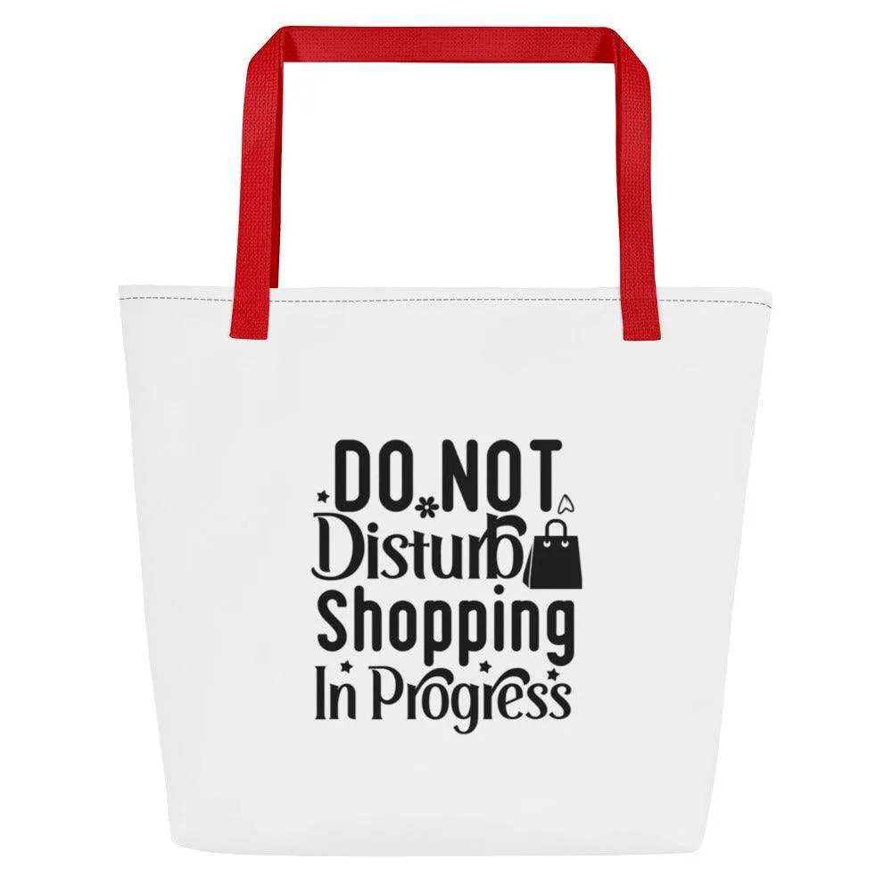 Shopping Large Tote Bag