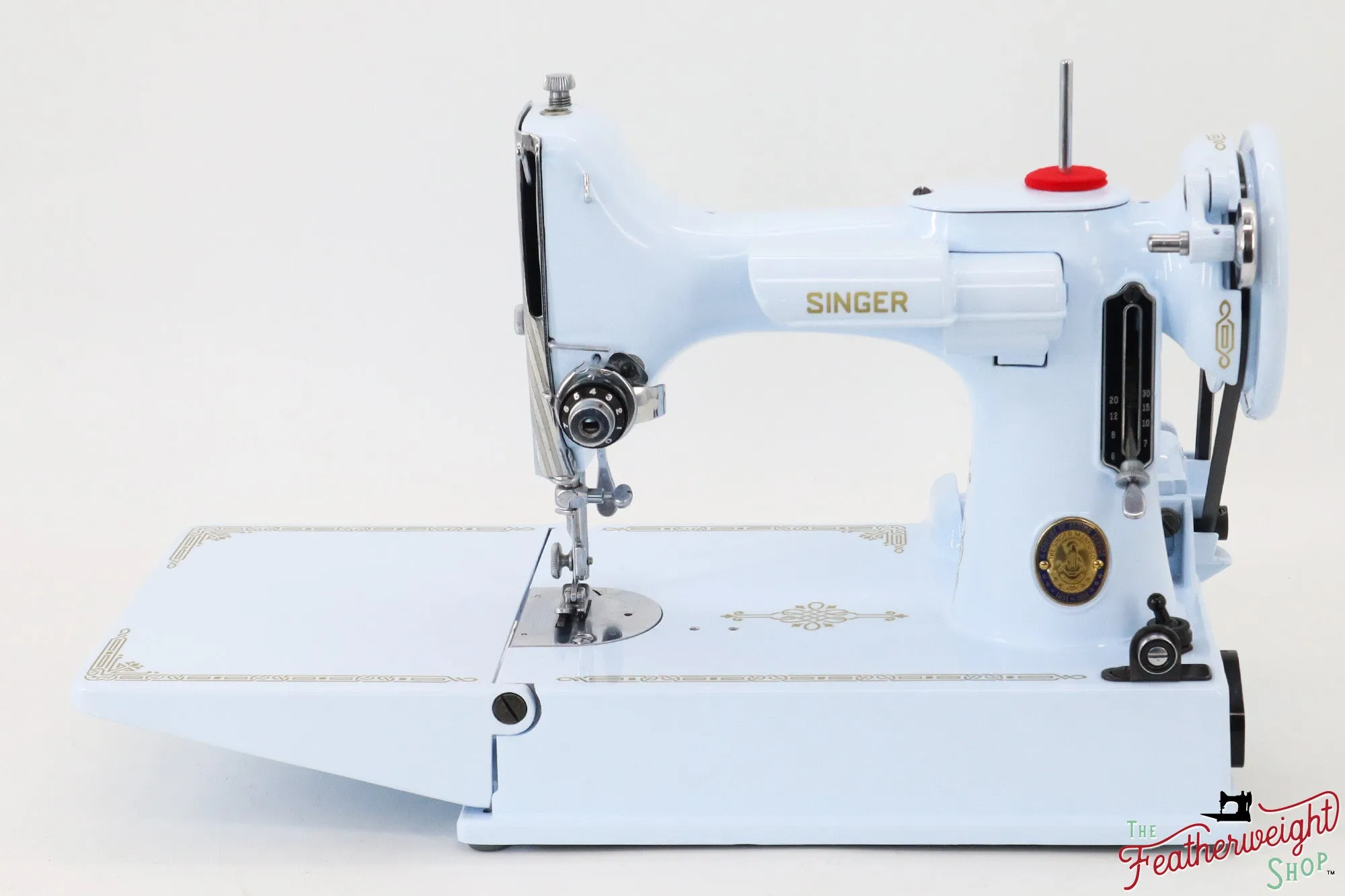 Singer Featherweight 221, Centennial - AJ365*** - Fully Restored in Cinderella Blue