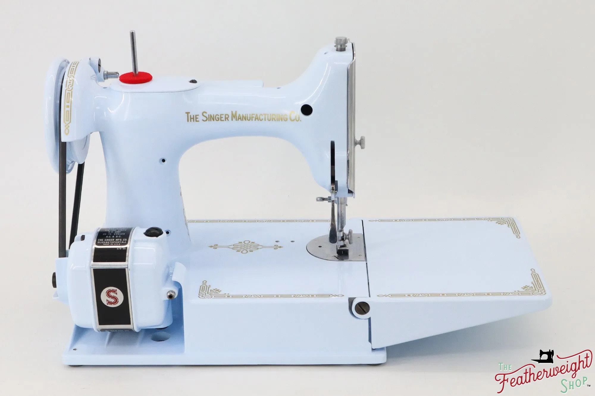 Singer Featherweight 221, Centennial - AJ365*** - Fully Restored in Cinderella Blue