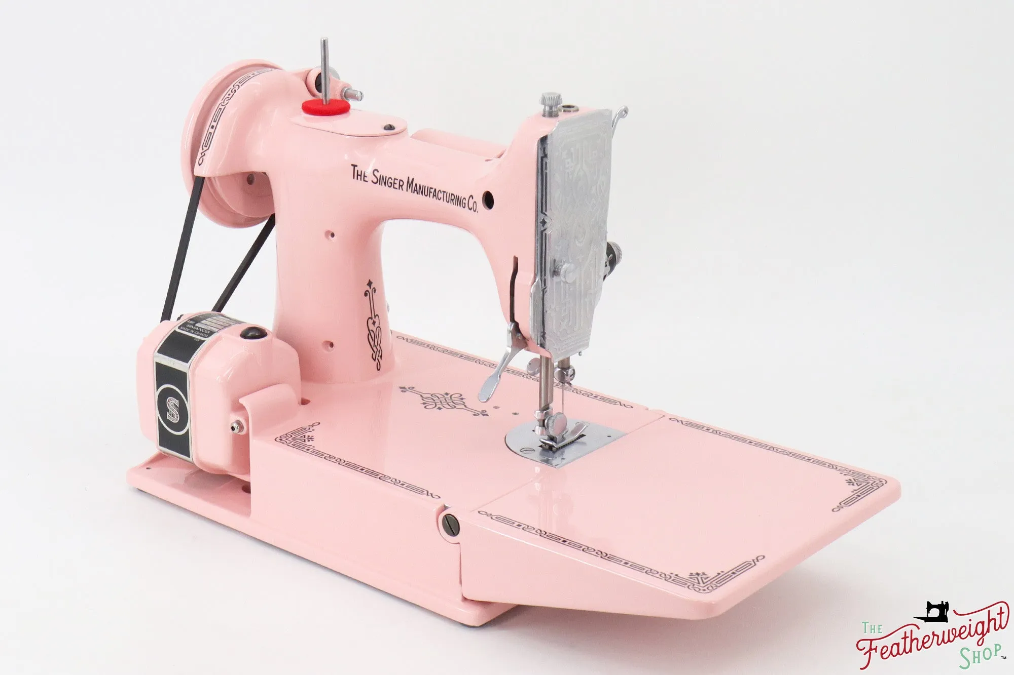 Singer Featherweight 221K, EF560*** - Fully Restored in Rosy Posy Pink