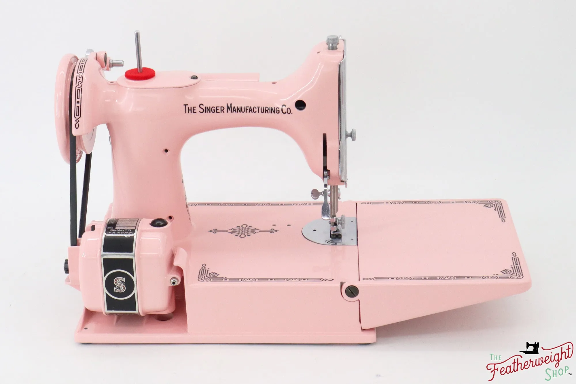 Singer Featherweight 221K, EF560*** - Fully Restored in Rosy Posy Pink