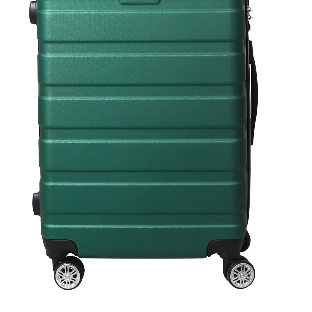 Slimbridge 3PC Luggage sets Suitcase Green