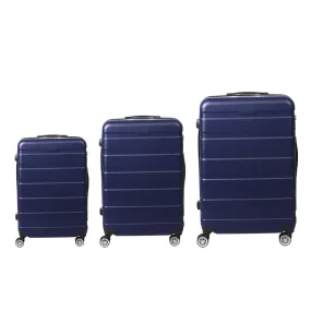 Slimbridge 3PC Luggage sets Suitcase Navy