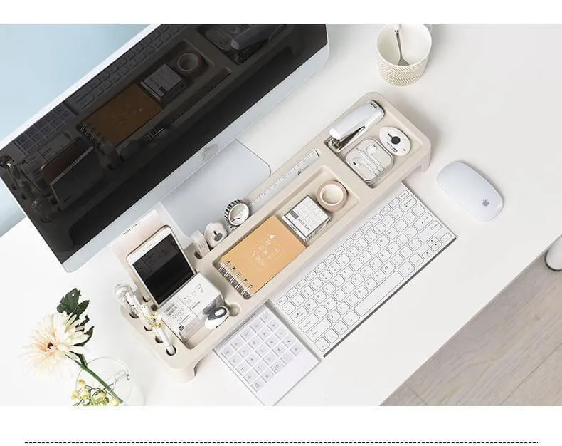 Smart Computer Keyboard Storage Rack Organizer