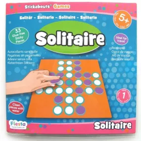 Solitaire - Stickabouts® Game - travel game