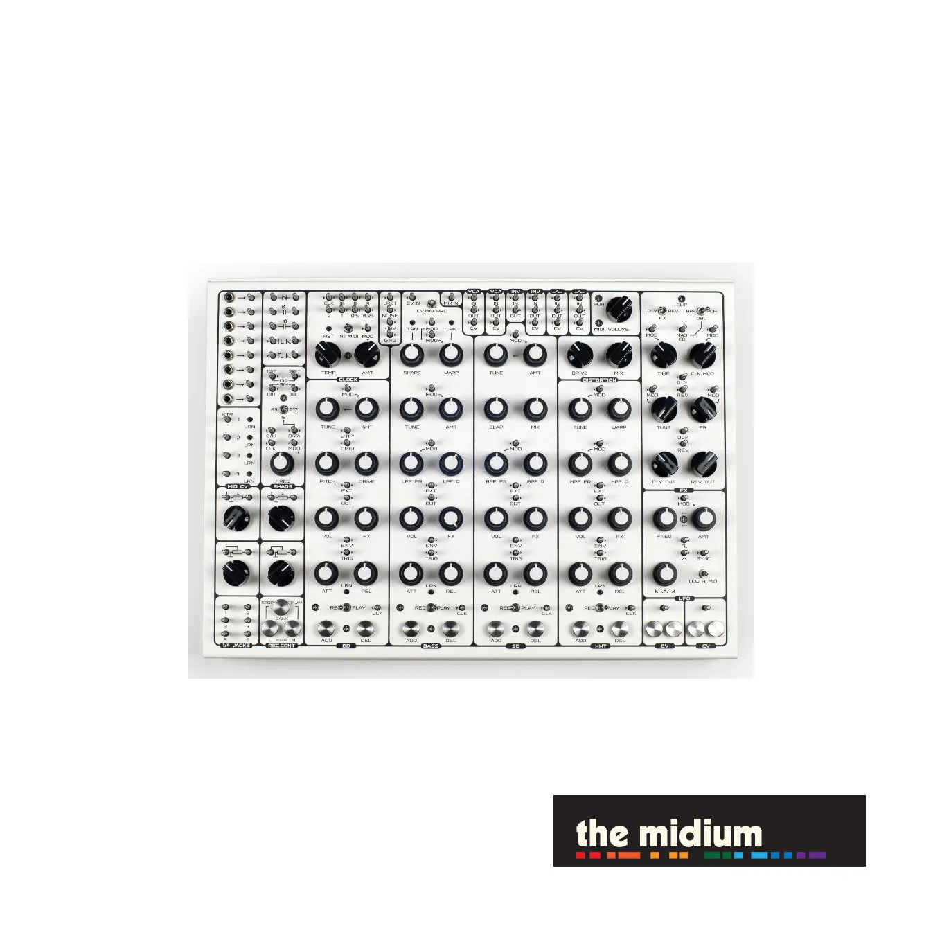 SOMA Laboratory PULSAR-23 organismic drum machine –– TURRET EDITION (White)