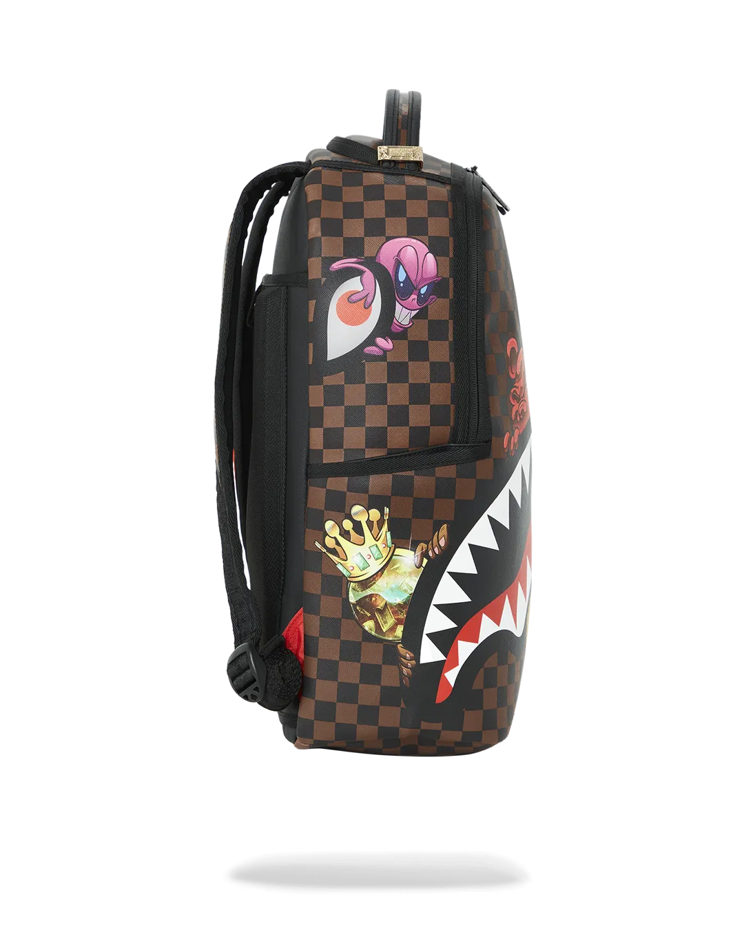 Sprayground Sharks in Paris Characters Sneakin' Backpack