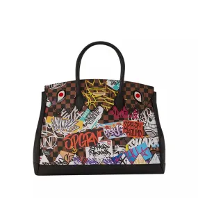 Sprayground Tagged Up Sip Spirkin Tote T5511