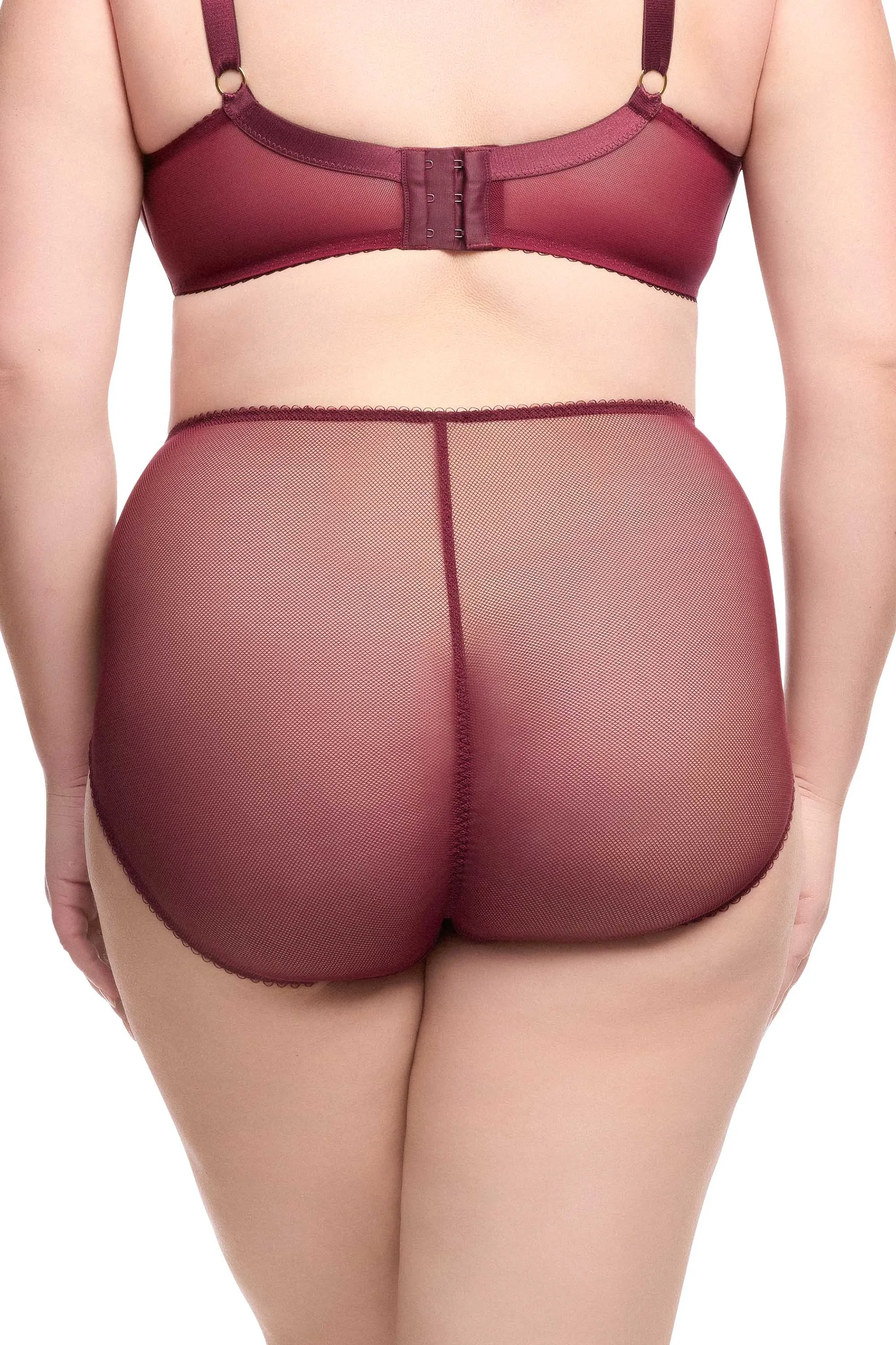 Star Lift Plum High Waisted Brief