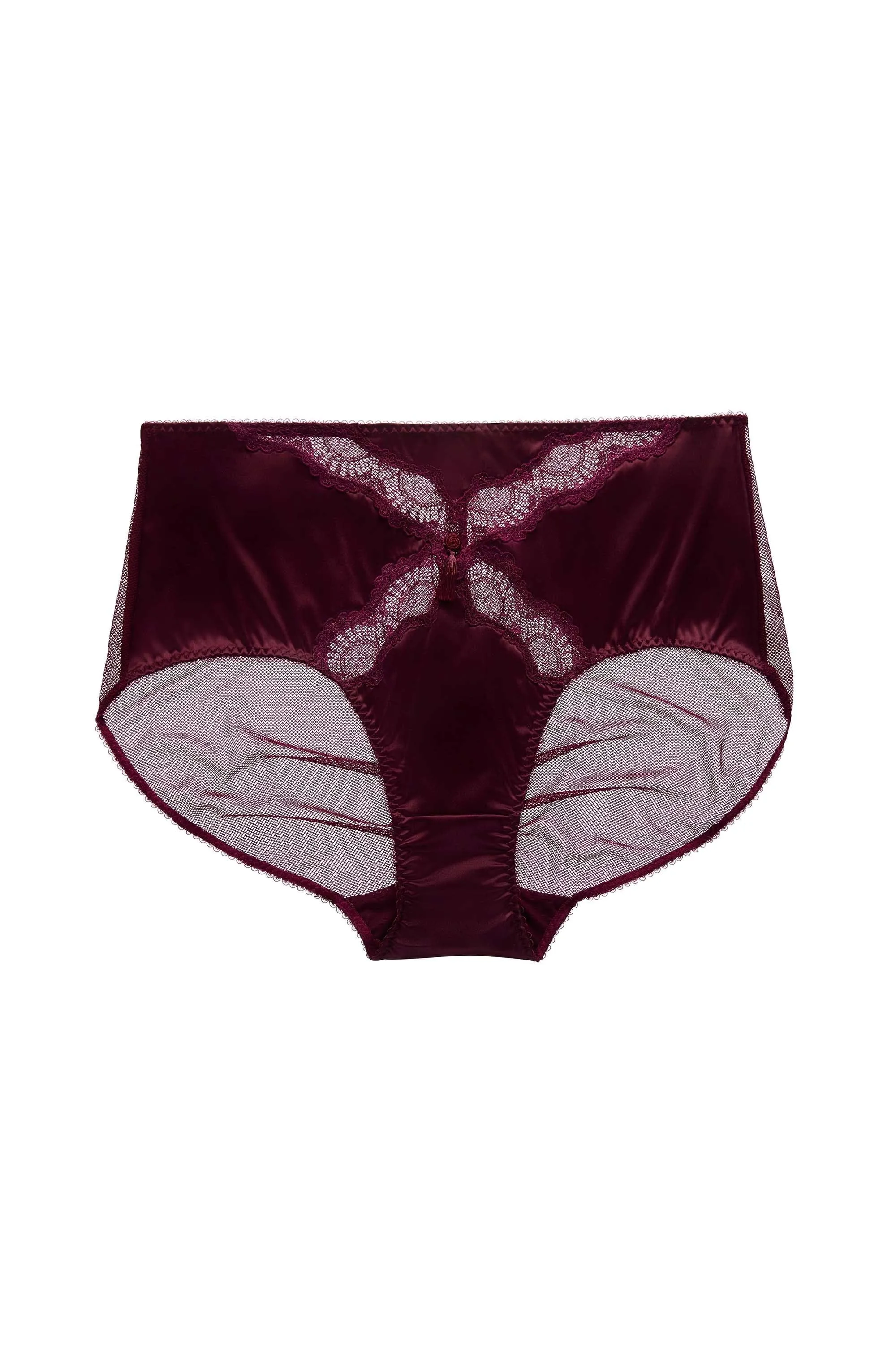 Star Lift Plum High Waisted Brief