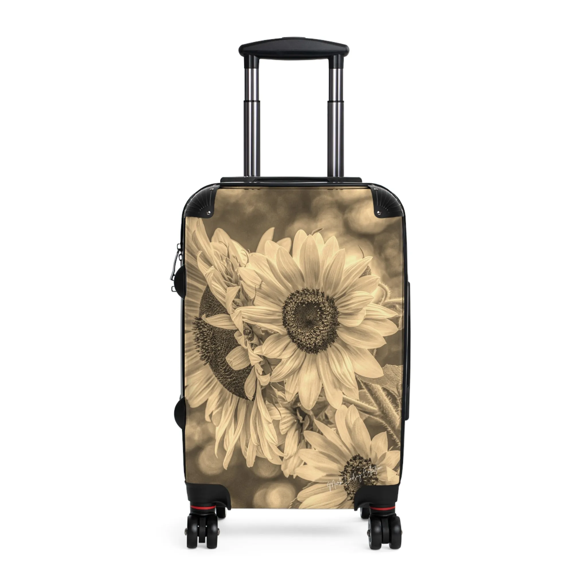 Sunflower Dreamy Bronze Custom Art Luggage