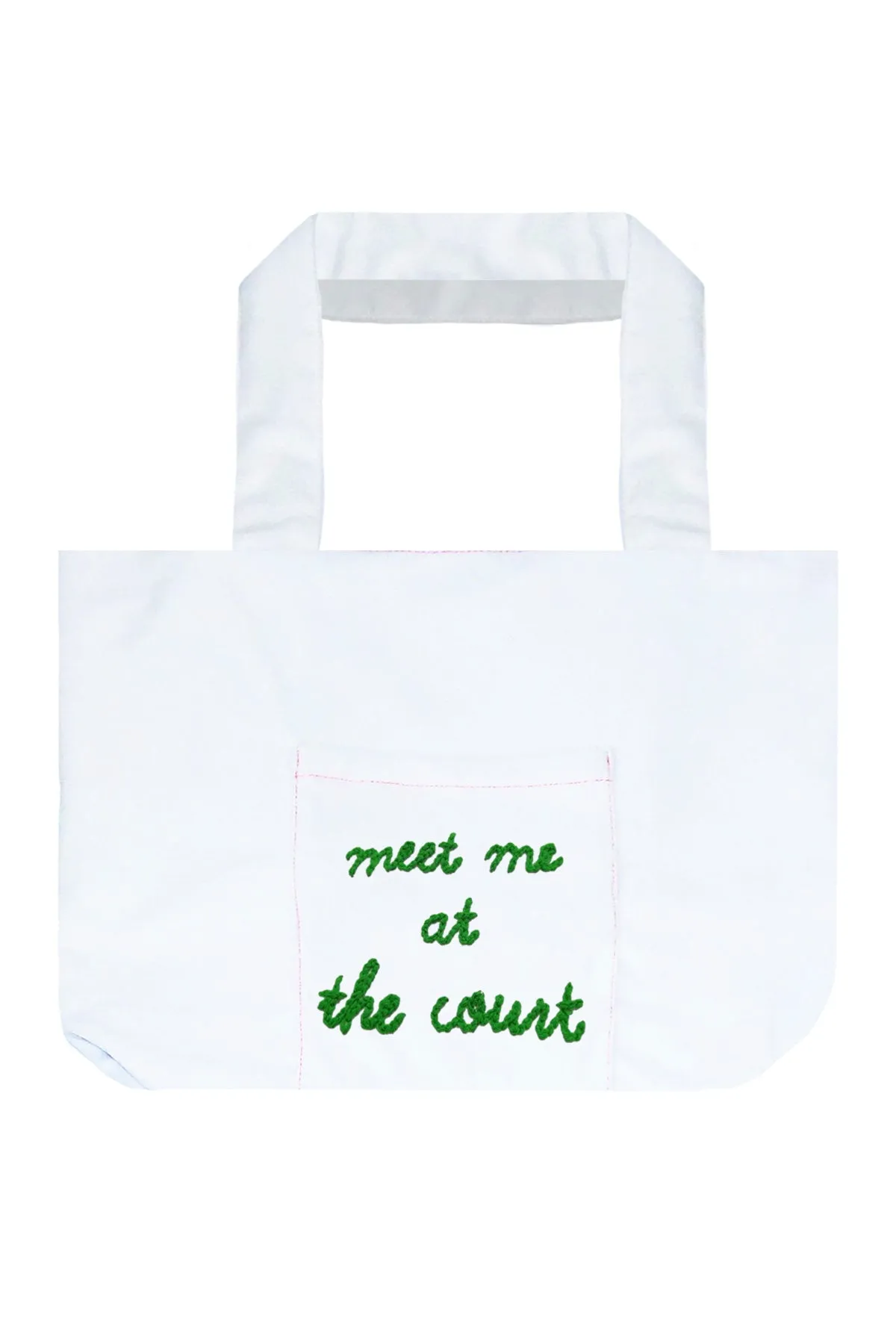 Sunseeker Take Away Tote Bag - Meet me at the Court Embroidery