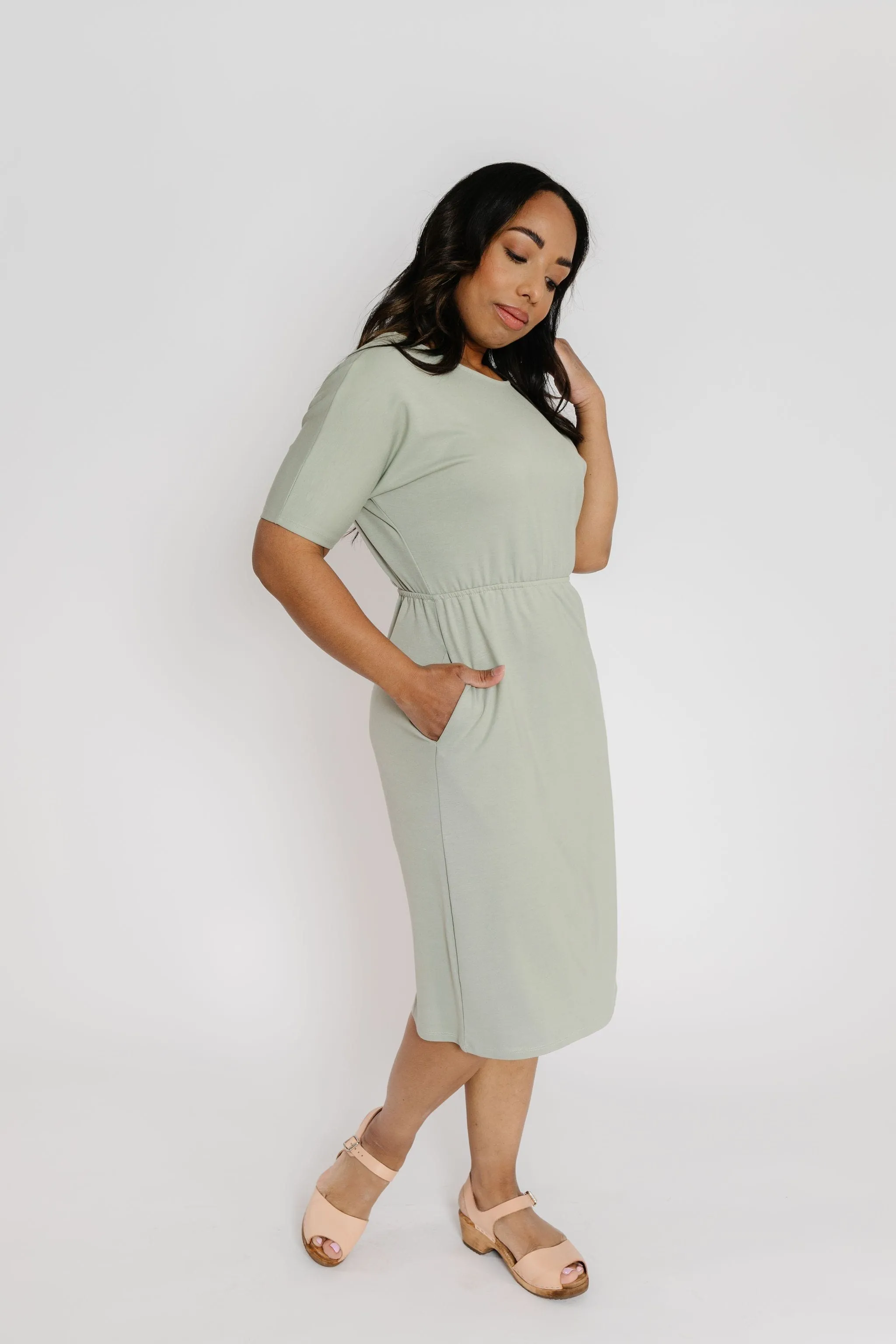 Susan Dress in Sage