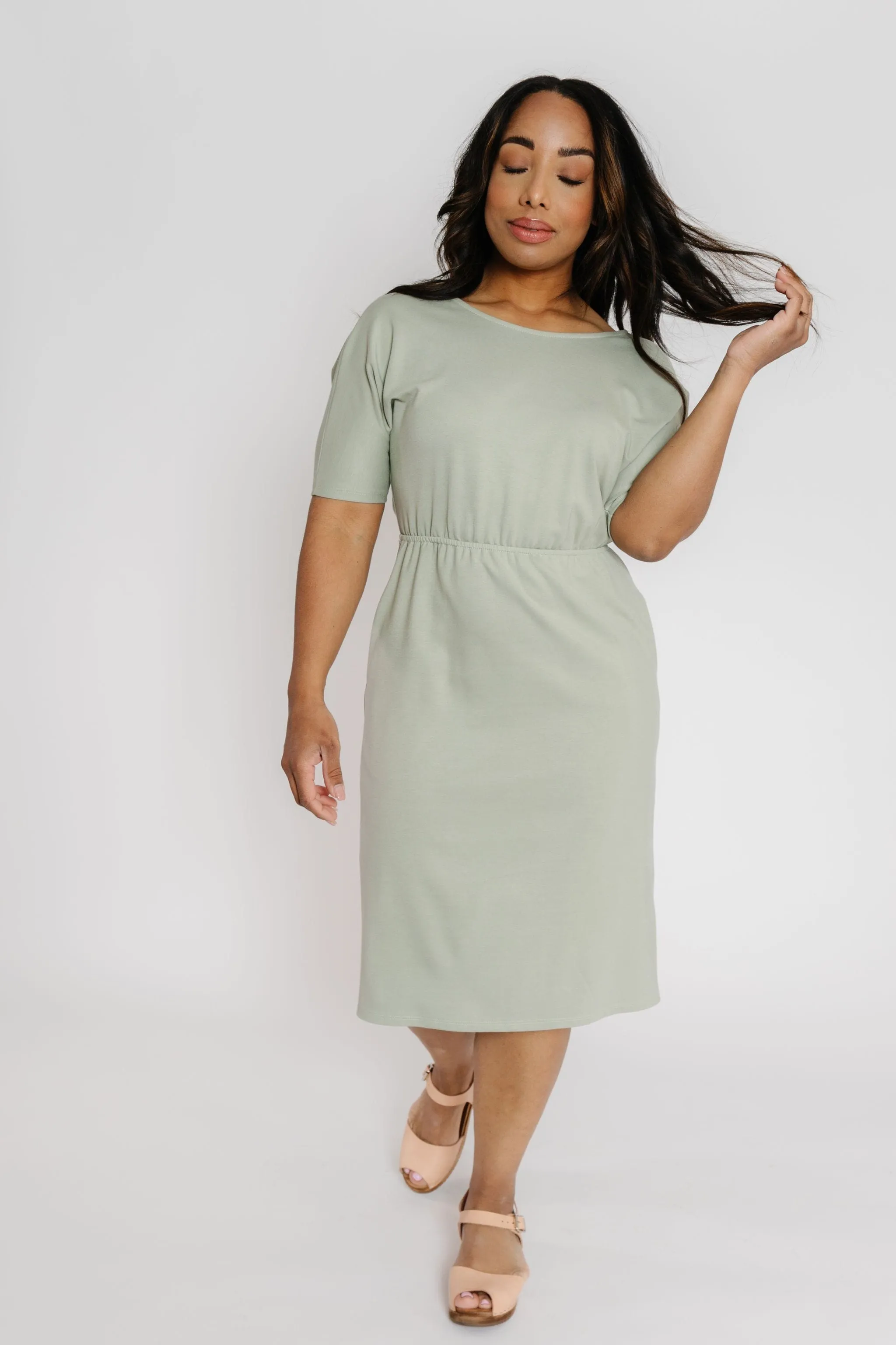 Susan Dress in Sage