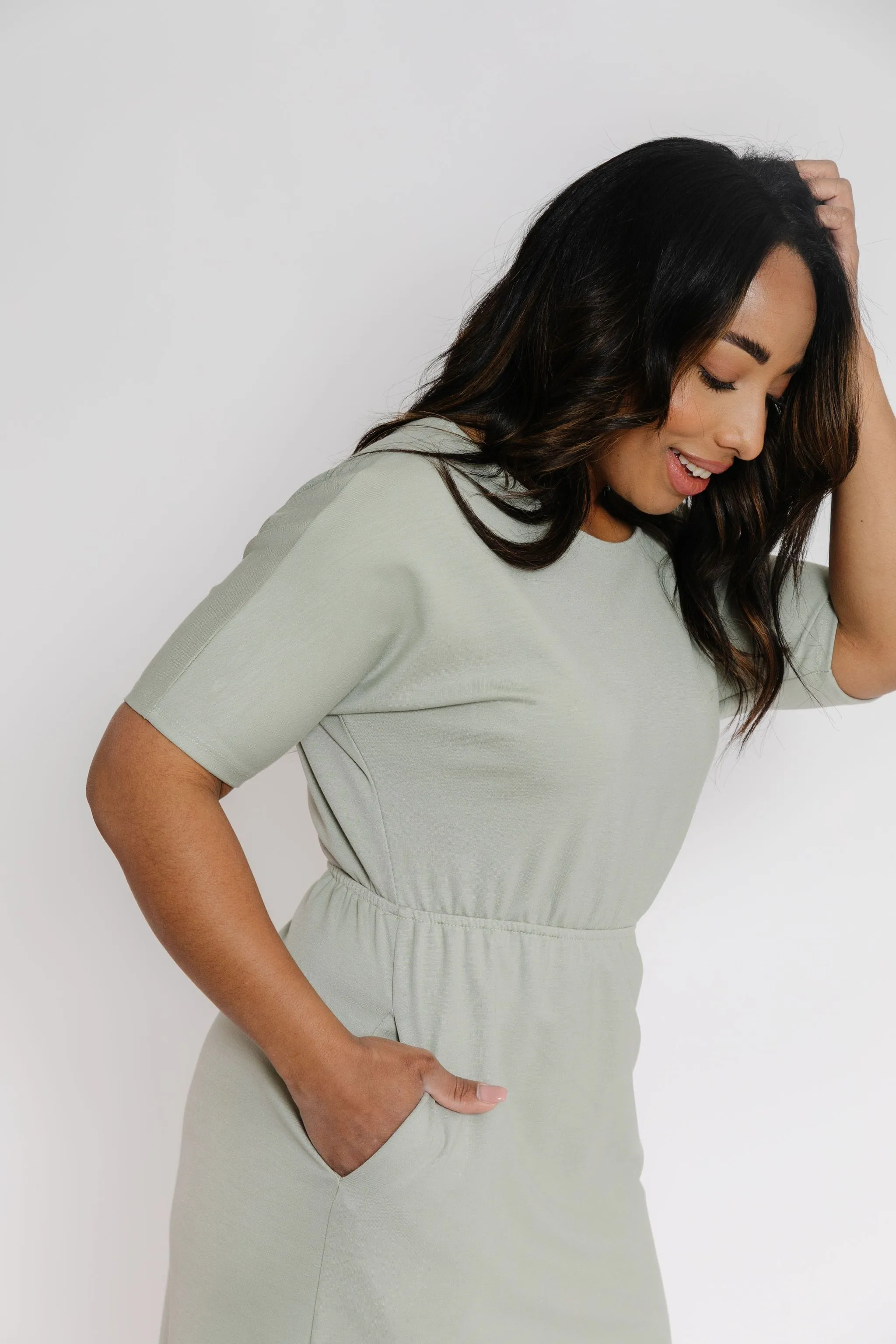 Susan Dress in Sage