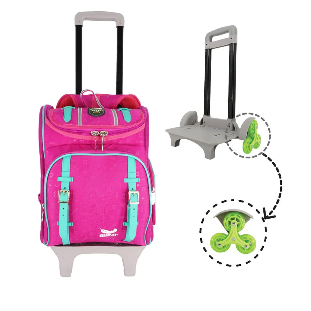 SWAN Techno-Lite Trolley School Bag Spinal Protection Back Support