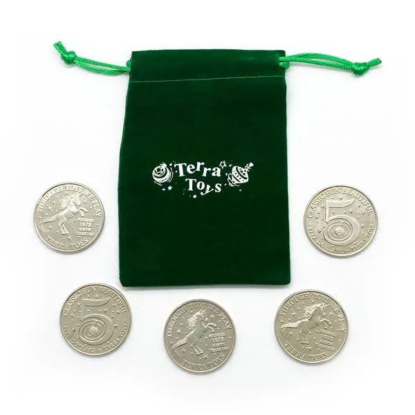 Terra Toys Coins (5-pack)