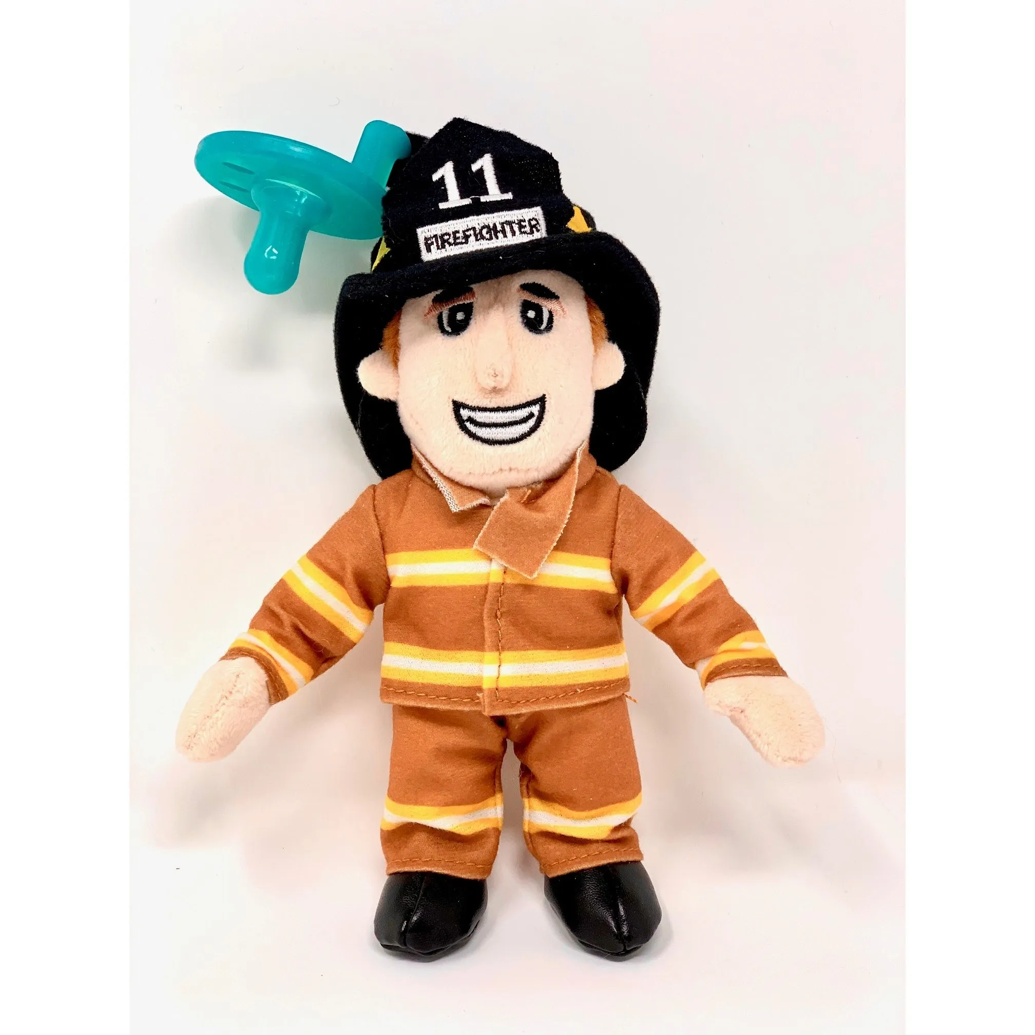 The Firefighter Pacifier Plushies