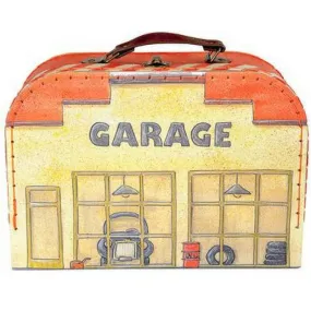 TOY GARAGE IN A CASE