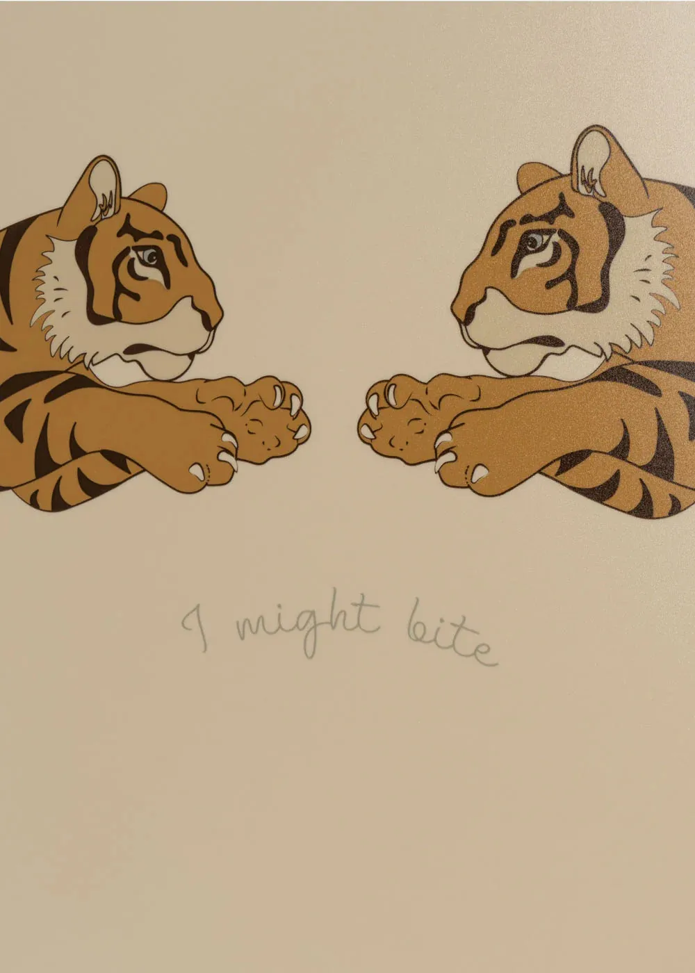 Travel Suitcase - Tiger