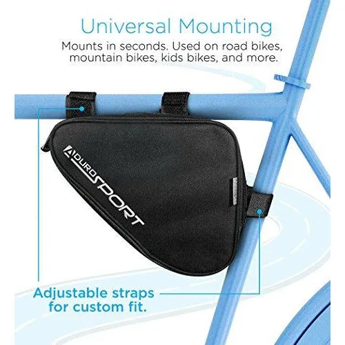 Triangle-Shaped Bike Frame Saddle Bag