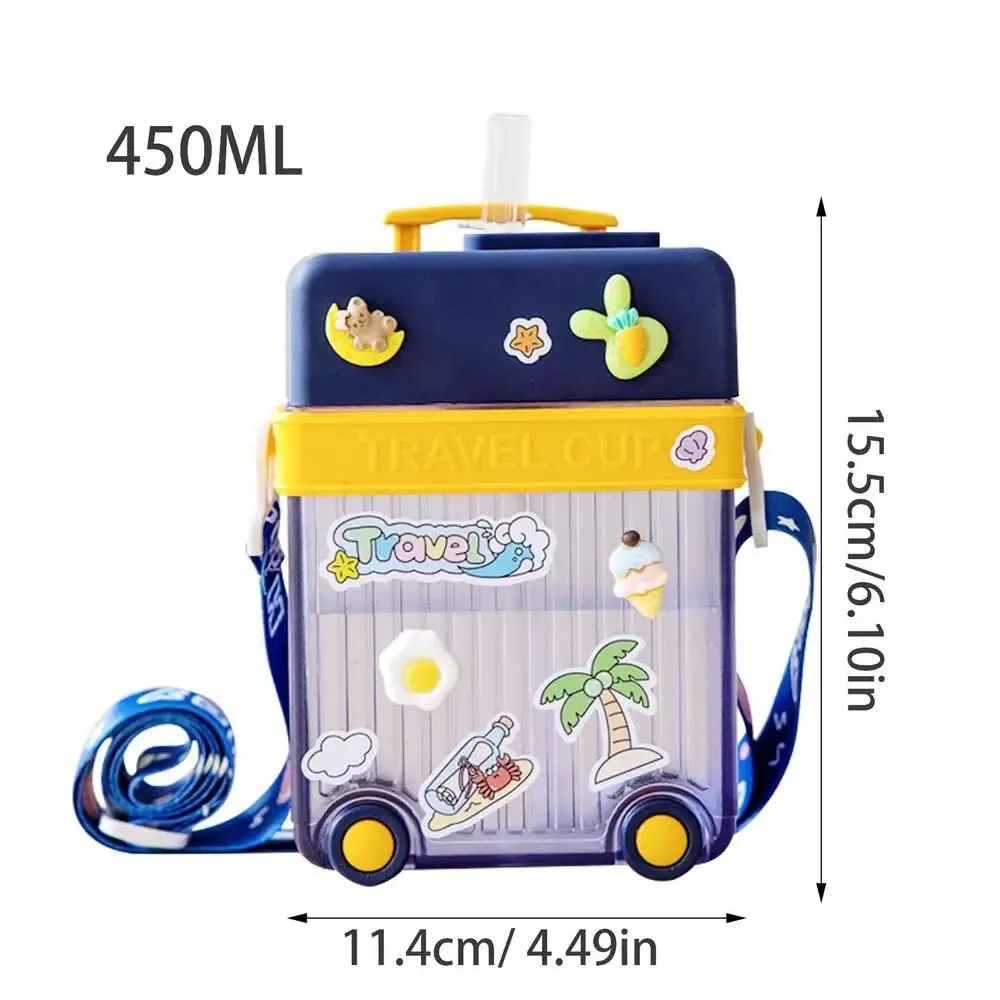 Trolley Bag-Shaped Water Bottle for Kids