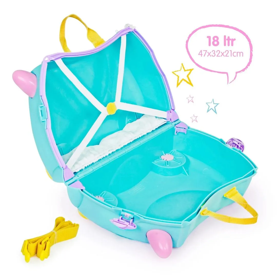 Trunki Una Unicorn Ride on Suitcase