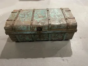 Vintage Metal  Suitcase  #6052