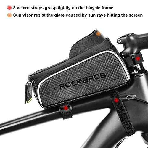 Waterproof Bike Phone Holder and Organizer