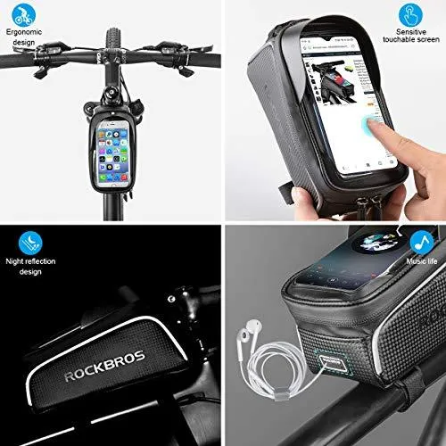 Waterproof Bike Phone Holder and Organizer